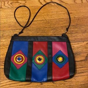 Vintage Colorblock Purse